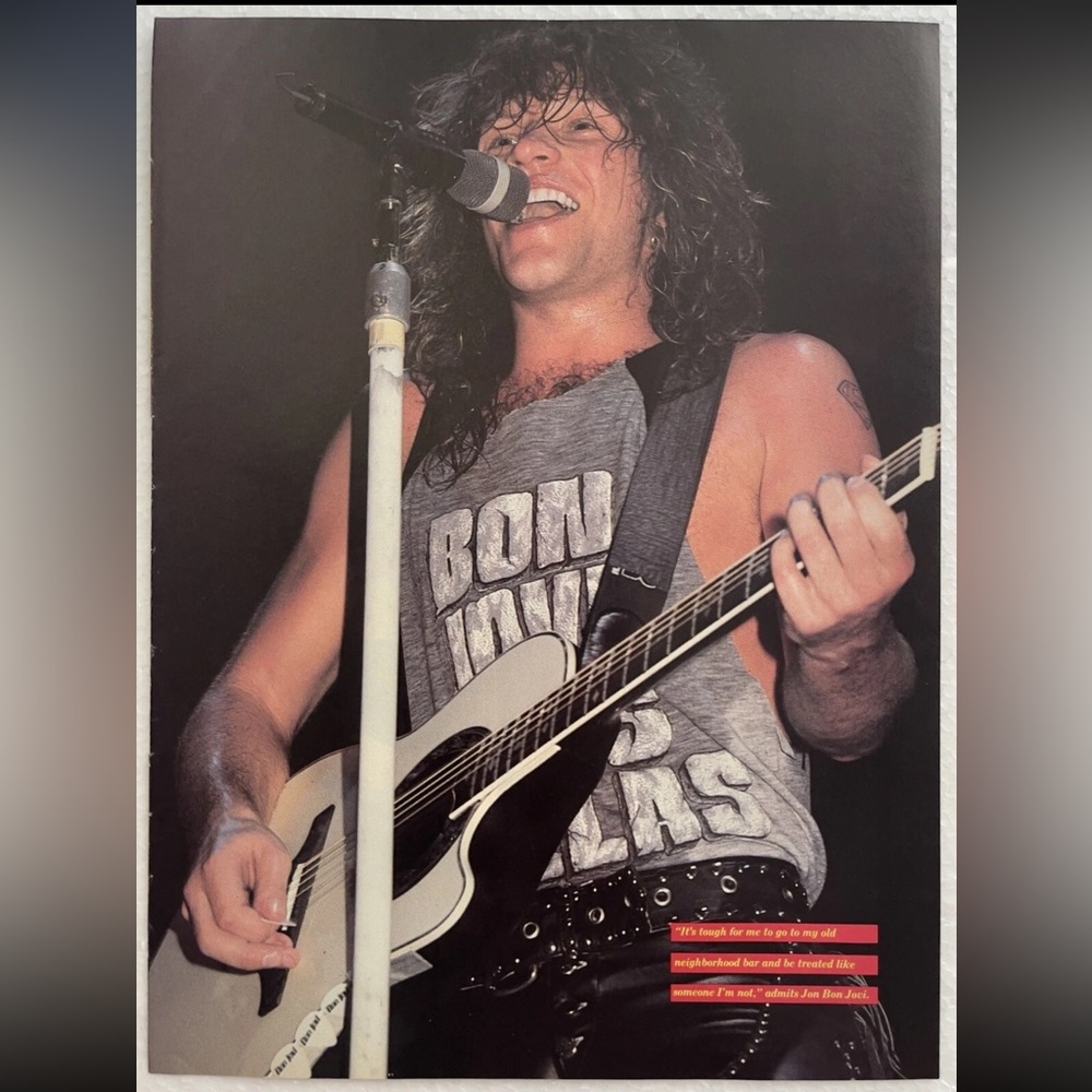 Bon Jovi’s Jon Bon Jovi Pinup